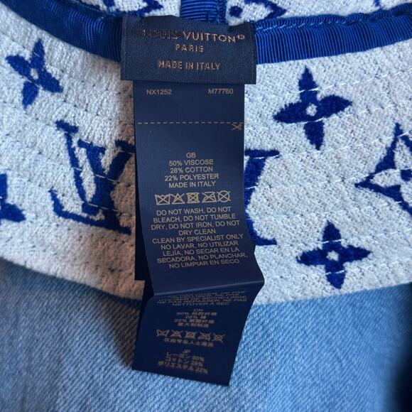 Louis Vuitton LV Match Reversible Bucket Hat NEW - Picture 11 of 12